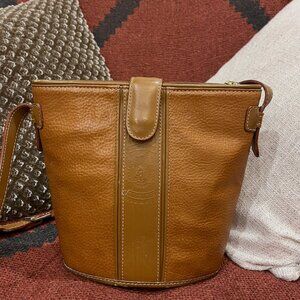 Vintage Leather Bucket Bag (Courser Original)